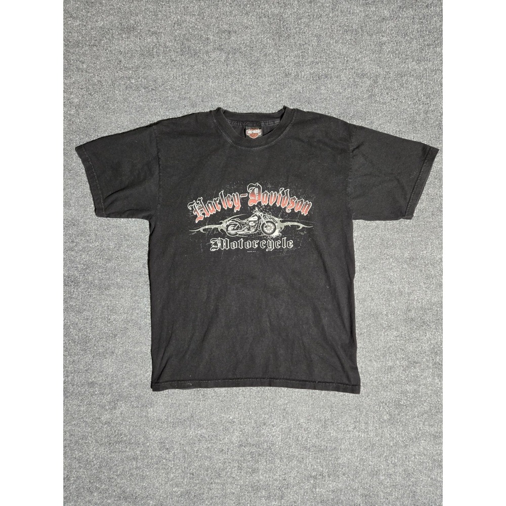 2006 Harley Davidson of Greenville South Carolina T-Shirt Black Size Medium